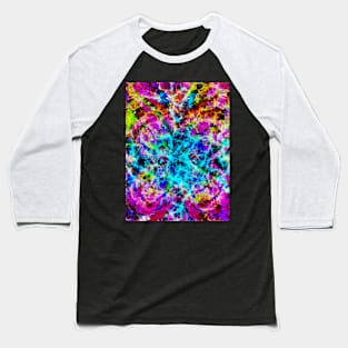 Rainbow Pattern Baseball T-Shirt